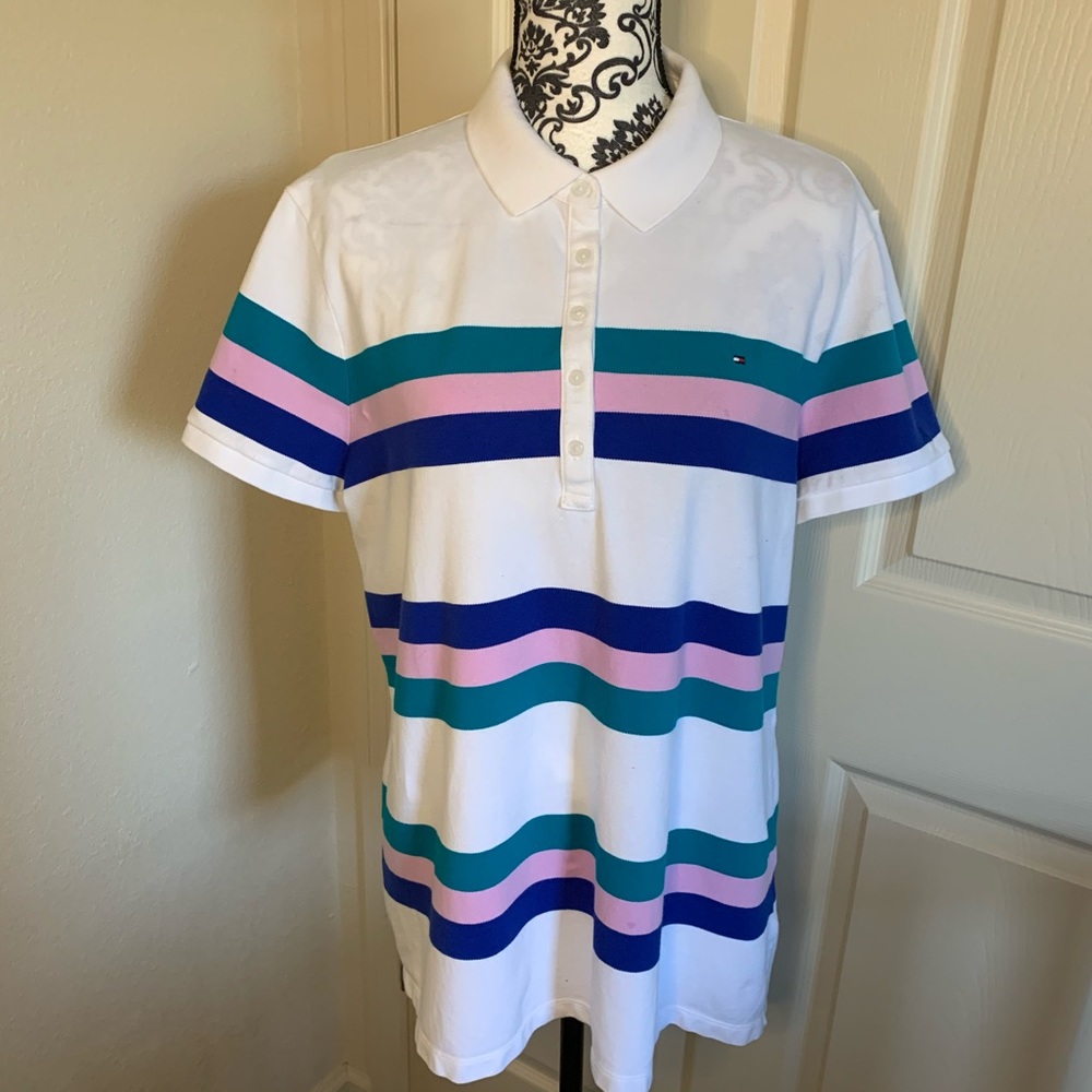 Tommy Hilfiger Striped Classic Polo Shirt
